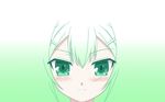  baka_to_test_to_shoukanjuu blush close green kinoshita_hideyoshi male trap vector 