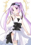  euryale fate/hollow_ataraxia fate_(series) long_hair ominaeshi_(takenoko) purple_eyes purple_hair simple_background solo twintails very_long_hair white_background 