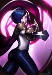 1girl ass fiora_laurent league_of_legends solo tagme 