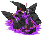  2016 anthro cum cum_in_pussy cum_inside digital_media_(artwork) dragon female japanese_text kageyama legendary_pok&eacute;mon looking_at_viewer nintendo nude open_mouth pok&eacute;mon pussy pussy_juice red_sclera scalie solo sucking tentacles text video_games wings yellow_eyes zekrom 