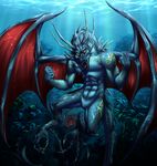  blood dragon no_sex shibara tagme underwater water wings 