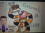  &lt;3 licking noodle_(snake_pass) penis photo reptile scalie snake snake_pass swapdoodle tongue tongue_out uncut 
