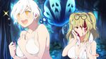 2girls bikini miyabi_(senran_kagura) multiple_girls senran_kagura shiki_(senran_kagura) swimsuit tagme 