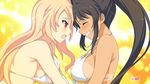  2girls bikini homura_(senran_kagura) multiple_girls senran_kagura souji_(senran_kagura) swimsuit tagme 