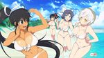  4girls asuka_(senran_kagura) bikini homura_(senran_kagura) miyabi_(senran_kagura) multiple_girls senran_kagura swimsuit tagme yumi_(senran_kagura) 