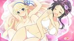  2girls ayame_(senran_kagura) bikini katsuragi_(senran_kagura) multiple_girls senran_kagura swimsuit tagme 