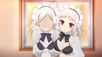  2girls animated animated_gif breasts embarrassed fate/kaleid_liner_prisma_illya fate_(series) large_breasts leysritt maid multiple_girls sella 