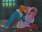  2017 canine disney feline female fox fur lion maid_marian male mammal prince_john raaz robin_hood_(disney) 