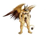  avian big_(disambiguation) gryphon male male/male muscular penis solo tuballkaindelparaiso_(artist) 