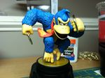  blue_fur dankey_kang donkey_kong figure full_body highres holding_object meme necktie open_mouth photo 