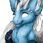  ambiguous_gender angel_dragon big_ears blue_fur colour_reference_sheet cute dragon dutch_angel_dragon eclipse_(azora) feathers fur furvilla furvilla_base hybrid portrait profile_picture_(please_dont_delete) 