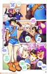  canine clancy_(tokifuji) comic costume dialogue feline girly jang male mammal sora_(tokifuji) tiger tokifuji 