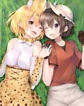  animal_ears kaban_(kemono_friends) kemono_friends maria_(maria0304) serval 