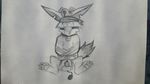  anal anthro ball_gag balls bdsm blindfold bondage bound buttplug canine chastity chastity_cage drooling fox gag gnar_(lol) league_of_legends male mammal penis riot_games saliva sex_toy sketch solo straitjacket tagme traditional_media_(artwork) video_games yordle 