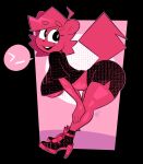 2024 absurd_res anthro bent_over big_breasts black_clothing black_shirt black_topwear bottomwear breasts buxy clothed clothed_anthro clothed_female clothing coding crop_top digital_drawing_(artwork) digital_media_(artwork) eyebrows female footwear full-length_portrait fur hair hi_res looking_back mammal midriff nano_(buxy) open_mouth open_smile pink_body pink_ears pink_eyebrows pink_fur pink_hair pink_tail portrait rodent round_ears sciurid shirt shoes shorts side_view smile solo tail thick_thighs topwear tree_squirrel under_boob