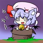  animal_ears bad_id bad_pixiv_id bat_wings bell box cat_ears chibi hiyokichi in_box in_container kemonomimi_mode remilia_scarlet short_hair solo tears touhou wings 