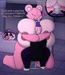  2025 animate_inanimate anthro areola artist_logo artist_name balls bear between_breasts big_breasts big_penis biped blush blush_lines bodily_fluids breast_smother breasts cel_shading chair close-up clothed clothed_sex clothing colored cum cum_in_pussy cum_inside cum_on_self cum_string cutaway detailed_background dialogue dominant dominant_female drooling english_text erection expression_avatar female fucked_silly furniture genital_fluids genitals good_boy half-closed_eyes heart_symbol hi_res huge_breasts hyper hyper_breasts kneeling larger_female living_plushie logo lovedoll_toy_factory male male/female mammal mommy_kink mostly_nude mostly_nude_anthro mostly_nude_female motion_lines narrowed_eyes nightguard nipples on_chair orgasm partially_clothed penetration penile penile_penetration penis penis_in_pussy pink_areola pink_blush pink_eyes pink_nipples plushie pussy questionable_consent saliva security security_guard sex sex_shot shaded sitting sitting_on_chair size_difference smaller_male smothering stylized_chastity_cage submissive submissive_male teddi_(gremlingrounded) teddy_(teddydeadybear) teddydeadybear text throbbing throbbing_penis tremble_spikes vaginal vaginal_penetration vein veiny_penis white_eyes white_penis window 