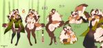 2023 4_toes 5_fingers abdominal_tuft aiki_(bakedcat) anthro areola arm_tuft arm_warmers arms_bent armwear artist_name asian_clothing bamboo bamboo_tree bedroom_eyes bell bent_leg bent_legs biped black_arm_warmers black_armwear black_clothing black_legwear black_stockings black_text black_thigh_highs blush blush_lines bodily_fluids breast_squish breasts brown_arms brown_body brown_claws brown_ears brown_face brown_feet brown_finger_claws brown_fingers brown_fur brown_hair brown_hands brown_inner_ear brown_inner_ear_fluff brown_legs brown_markings brown_tail brown_toes brown_tuft bust_portrait butt butt_tuft canid canine character_name cheek_tuft claws cleavage closed_smile clothed clothed_anthro clothed_female clothing color_swatch crotch_lines digital_media_(artwork) digitigrade directed_motion_outline directional_arrow east_asian_clothing elbow_tuft emanata english_description english_text erect_nipples eye_markings eye_scar eyebrows eyelashes facial_markings facial_scar facial_tuft fangs feet female female_anthro finger_claws fingers fluffy fluffy_tail forehead_markings full-length_portrait fur genitals glistening glistening_breasts glistening_butt glistening_eyes green_background green_clothing green_eyes green_kimono green_obi green_text hair hair_bell hand_on_leg hand_on_own_leg hand_on_own_thigh hand_on_thigh head_markings heart_after_text hi_res hiccuping hindpaw inner_ear_fluff inviting japanese_clothing kemono kimono leaf leg_tuft legwear long_hair looking_at_viewer looking_back looking_back_at_viewer lying mammal markings mirrored_pose model_sheet motion_lines mouth_closed multicolored_body multicolored_face multicolored_fur multicolored_hair multicolored_legs multicolored_tail multiple_images multiple_poses narrowed_eyes navel neck_tuft nipple_dip nipples nude nude_anthro nude_female obi obijime on_front on_side one_fang onomatopoeia open_mouth open_smile outline_speech_bubble path_lines pawpads paws pelvic_curtain pink_areola pink_blush pink_mouth pink_nipples pink_pawpads pink_tongue plant portrait pose presenting presenting_hindquarters pupils pussy raccoon_dog scar seductive shoulder_tuft simple_background smile smiling_at_viewer solo sound_effects speech_bubble squish standing stockings straight_leg substance_intoxication sweat sweatdrop tail tail_motion tailwag tanuki teeth text thericegoat thick_thighs thigh_highs thigh_tuft toeless_legwear toeless_stockings toeless_thigh_highs toes tongue tree tucked_arms tuft twitter_handle two_tone_body two_tone_fur two_tone_hair white_body white_breasts white_butt white_eyebrows white_face white_fur white_hair white_inner_ear white_inner_ear_fluff white_pupils white_sclera white_thighs white_tuft wide_hipped_anthro wide_hipped_female wide_hips year