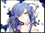  bad_id bad_pixiv_id blue_hair kasei-san kureopatora personification solo tears yume_nikki 