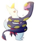  coiling derfisch duo feral feral_on_feral nintendo pok&eacute;mon seviper video_games zangoose 