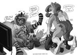  2017 anthro areola big_breasts breasts changeling cunnilingus dialogue dickgirl dickgirl/female english_text equine erect_nipples erection fan_character female female/female friendship_is_magic horn intersex intersex/female mammal my_little_pony nipples nude oral pegasus penis princess_luna_(mlp) pussy queen_chrysalis_(mlp) sex text vaginal winged_unicorn wings zwitterkitsune 