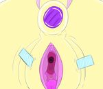  animal_genitalia anus butt buttplug dock equine female feral fluttershy_(mlp) friendship_is_magic horse mammal my_little_pony pink_tail presenting pussy sex_toy simonsaysgreen solo tape 