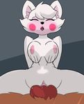  2016 animated anthro blush bouncing_breasts breasts canine compression_artifacts cowgirl_position cum cum_in_pussy cum_inside fangs female five_nights_at_freddy&#039;s five_nights_at_freddy&#039;s_2 fox fur jailbait_knight knot knotting male male/female mammal mangle_(fnaf) multicolored_fur nipples on_top orgasm penetration penis pink_fur pussy sex tongue tongue_out vaginal vaginal_penetration video_games white_fur yellow_eyes 