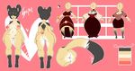  anthro breasts butt chinchilla clothed clothing female mammal model_sheet nipples nite nude pussy rodent solo standing wide_hips 