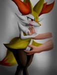  2017 ambiguous_gender aoinu black_fur blush braixen canine covering disembodied_hand duo female forced fox fur grope human mammal molestation nintendo open_mouth pok&eacute;mon red_eyes red_fur red_nose simple_background solo_focus tears teeth tongue unconsentual video_games white_background white_fur yellow_fur 