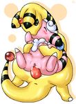  ampharos anus blush box_xod breasts clitoris cum cum_in_pussy cum_inside female feral flaaffy holding_(disambiguation) kissing male male/female nintendo penetration penis pok&eacute;mon pussy simple_background vaginal vaginal_penetration video_games 