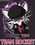  grey_background grin i_want_you no_humans pointing pointing_at_viewer pokemon pokemon_(creature) rattata smile team_rocket_grunt uncle_sam watermark web_address 