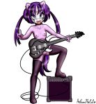  2019 alpha_channel anibaruthecat clothing digital_media_(artwork) ear_piercing electric_guitar equine female friendship_is_magic guitar hair hi_res horn legwear looking_at_viewer mammal musical_instrument my_little_pony nipples open_mouth piercing pussy simple_background solo starlight_glimmer_(mlp) tongue transparent_background unicorn young 