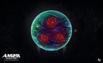  another_metroid_2_remake azima_khan cloud metroid metroid_(creature) moon nintendo no_humans planet shooting_star space star stars 