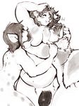  allie breast_suck breastfeeding breasts dickgirl dlost female intersex looking_pleasured mature_female monochrome mulitple_characters penis pregnant slightly_chubby sucking unknown_(disambiguation) 