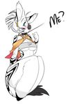  anthro breasts clothed clothing collar english_text equine female leash looking_at_viewer mammal nite solo text thick_thighs zebra 