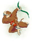  anthro ape balls diddy_kong donkey_kong_(character) donkey_kong_(series) duo gorilla male male/male mammal monkey nintendo penis primate video_games xneobeastx 