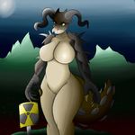  anthro big_breasts breasts deathclaw fallout female solo video_games 