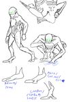  4_arms 4_fingers 4_toes alien armor arthropod blade feet insect multi-armed multi-limbed multi_arm multi_limb study thinking toes trachycantotyrannus_(copyright) water writing_(disambiguation) 