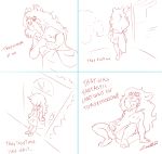  bully female just_furry_wanna_be_friend line_art masturbation nipples pussy solo zooshi 