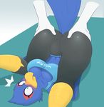  blush breasts butt butt_grab cosplay crossgender crossover falco_lombardi grabbing hand_on_butt nintendo star_fox tagme video_games wii_fit 