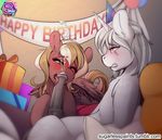  animal_genitalia animal_penis birthday brother brother_and_sister cum darkhazard equine equine_penis fan_character feathered_wings feathers fellatio female feral friendship_is_magic horn incest male male/female mammal my_little_pony open_mouth oral pegasus penis scar sex sibling silver_sickle_(oc) sister unicorn wings 