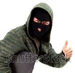  balaclava clothing computer hoodie human laptop male mammal shutterstock simple_background smile solo thumbs_up what_did_he_mean_by_this white_background 