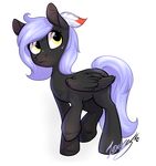  alpha_channel black_feathers black_fur blue_hair equine fan_character feathered_wings feathers female feral fur hair hooves locksto mammal my_little_pony pegasus simple_background solo standing transparent_background wings yellow_eyes 
