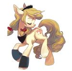 alpha_channel blonde_hair cutie_mark equine eyes_closed fan_character female feral hair hooves horn locksto mammal my_little_pony simple_background solo transparent_background unicorn 