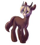  alpha_channel equine fan_character hooves horn locksto male mammal my_little_pony simple_background solo standing transparent_background yellow_horn 