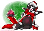  belly bely big_belly christmas holidays machine male mettaton robot solo stuffing undertale video_games weight_gain 