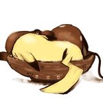  fur gen_1_pokemon hairy_pikachu no_humans pikachu pokemon pokemon_(creature) raichu sleeping yama_(rabbit_room) 