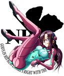  :q ass bangs blue_eyes blush bodysuit bracer breasts covered_nipples english evangelion:_2.0_you_can_(not)_advance from_side full_body glasses gloves hair_ornament hairband hand_on_own_thigh highres legs_up logo long_hair looking_at_viewer low_twintails lying makinami_mari_illustrious masamurai medium_breasts neon_genesis_evangelion nerv on_back parted_bangs pink_bodysuit plugsuit purple_hair rebuild_of_evangelion red-framed_eyewear see-through skin_tight smile solo test_plugsuit tongue tongue_out turtleneck twintails white_background 