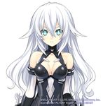  :| aqua_eyes bangs bare_shoulders black_heart bracer breasts breasts_apart choujigen_game_neptune cleavage cleavage_cutout closed_mouth company_name dated elbow_gloves face flipped_hair gloves hair_between_eyes halterneck leotard long_hair lowres magical_girl medium_breasts neptune_(series) official_art parted_bangs power_symbol serious sidelocks simple_background solo symbol-shaped_pupils tsunako turtleneck upper_body v-shaped_eyebrows very_long_hair wavy_hair white_background white_hair 