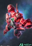  artist_request bandai beam_rifle copyright_logo emblem energy_gun glint glowing glowing_eyes gottrlatan gundam gundam_arsenal_base lens_flare machinery mecha mecha_focus mobile_suit nebula no_humans realistic robot science_fiction scope space star_(sky) title victory_gundam weapon zanscare zero_gravity 